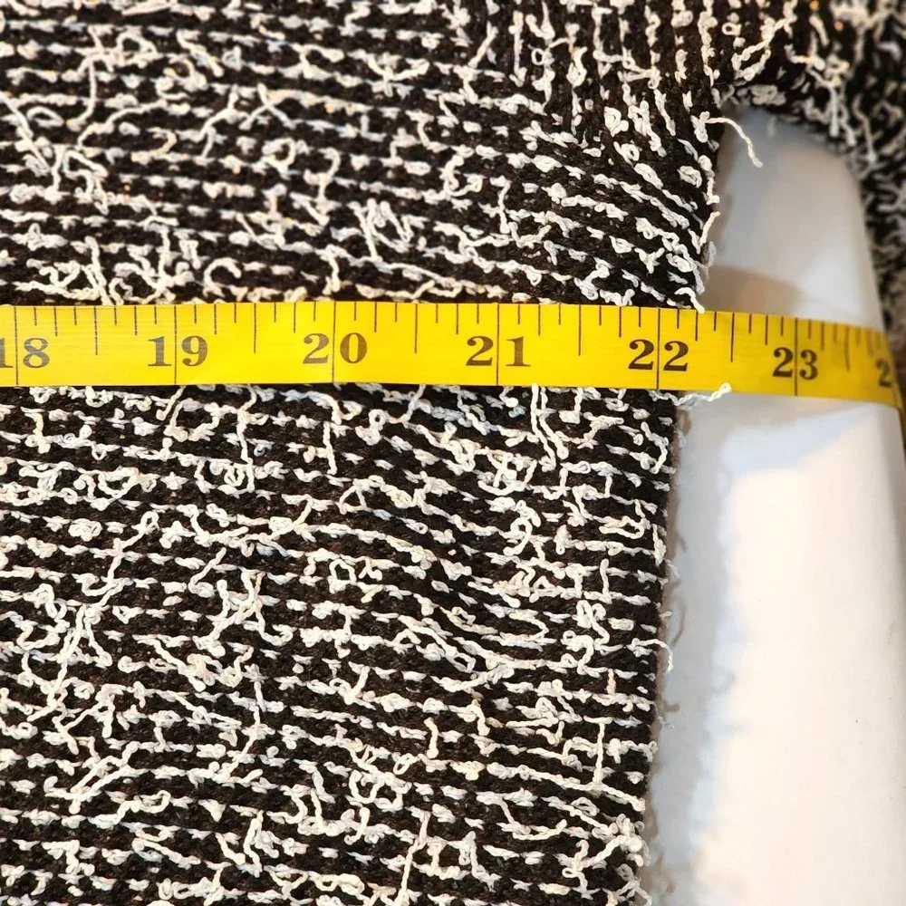 Calvin Klein Black White Lightweight‎ Pullover Sweater Size Small